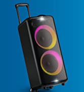 Philips Audio TAX5206 160 W Bluetooth Party Speaker with 14 Hours Play Time, Karaoke Features