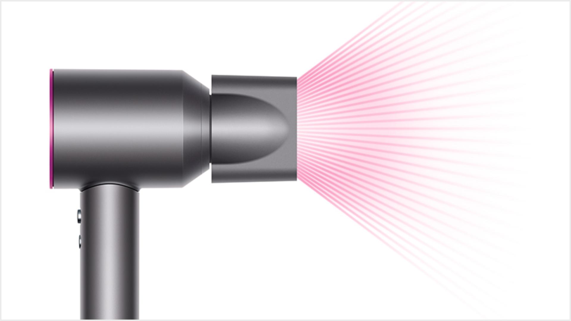 Dyson Supersonic™ hair dryer Nickel/Copper with Smoothing nozzle