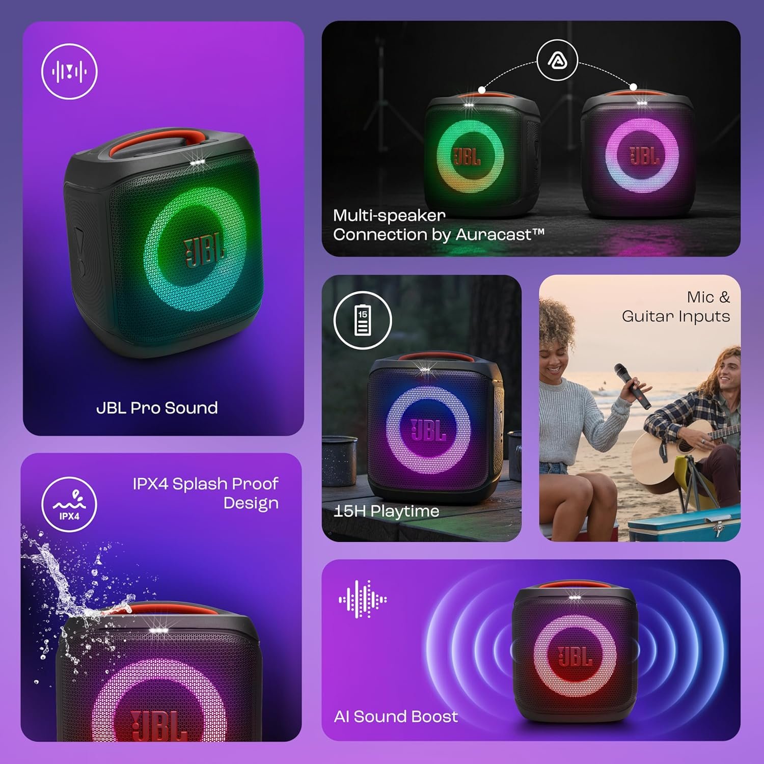 JBL - SPEAKERS - PARTYBOX ENCORE ESSENTIAL-2 Image