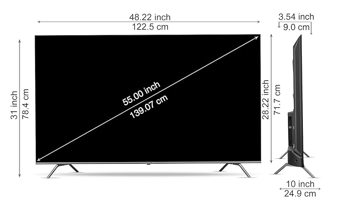SANSUI - QLED TV - JSW55GSQLED