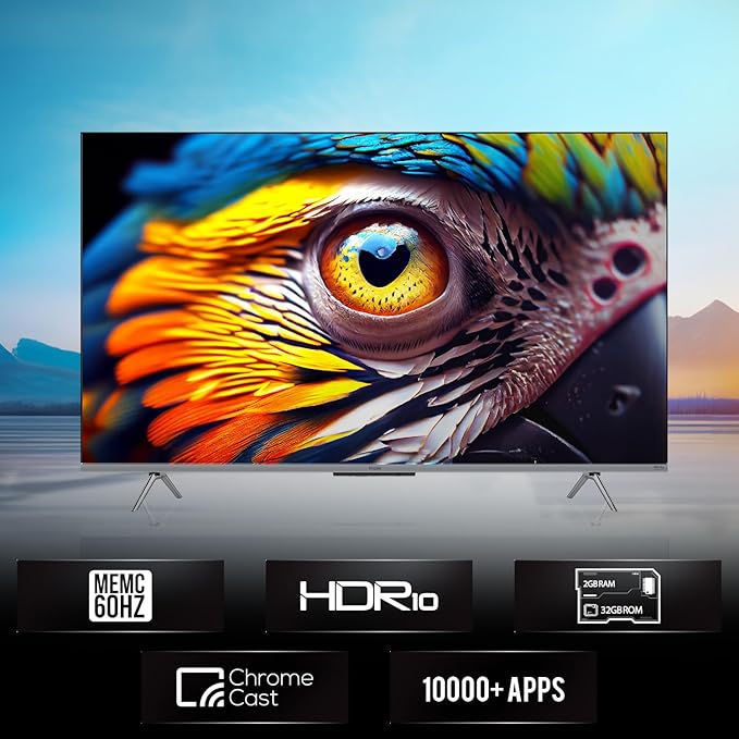 HAIER LED TV 55P7GT-P 4K (HQLED) Smart Google TV 140cm(55) With Hands Free Voice Control