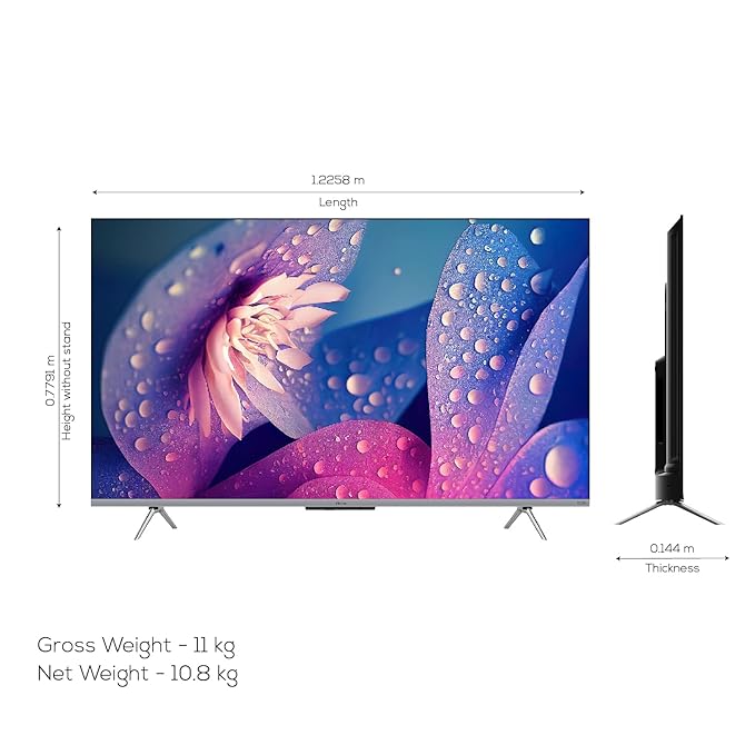 HAIER LED TV 55P7GT-P 4K (HQLED) Smart Google TV 140cm(55) With Hands Free Voice Control