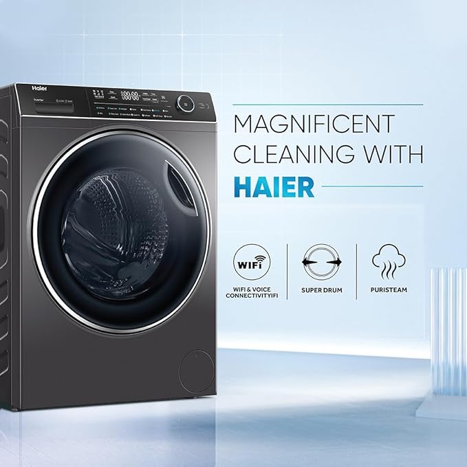 HAIER - WASHING MACHINE - HW80DM14959CS8U1