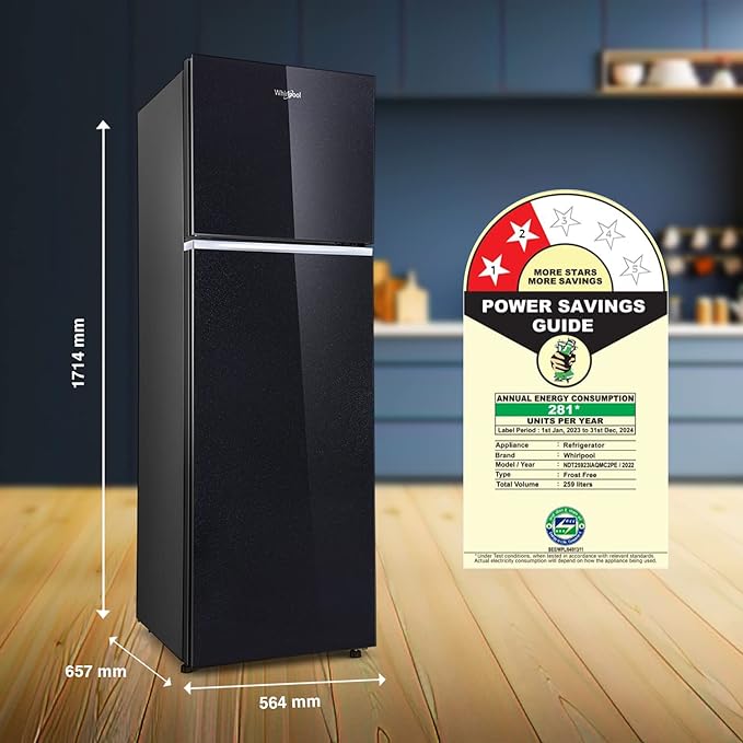 WHIRLPOOL - REFRIGERATOR - IF INV ELT 305GD CRYSTAL MIRROR (2S)-TL (21778)