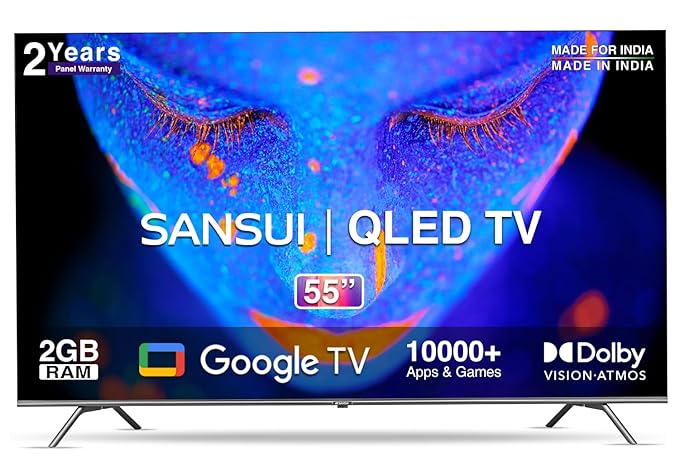 SANSUI - QLED TV - JSW55GSQLED