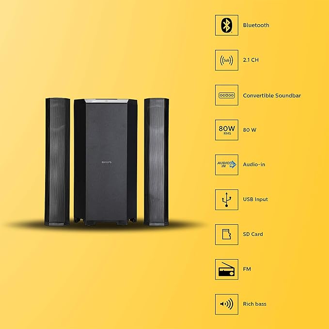 PHILIPS - SPEAKERS - SPA375U