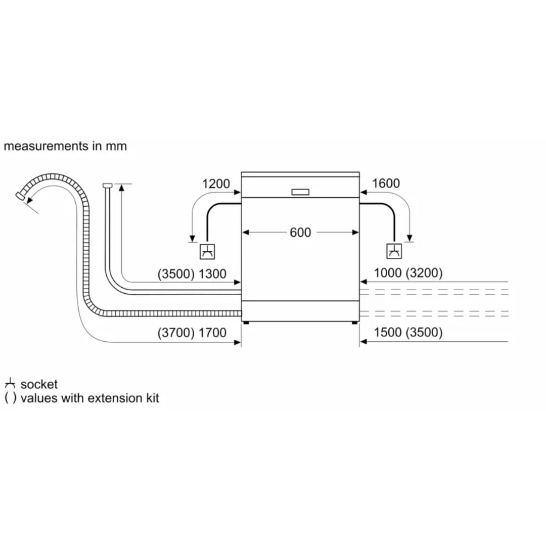 BOSCH - DISHWASHER - SMS6IKI01I