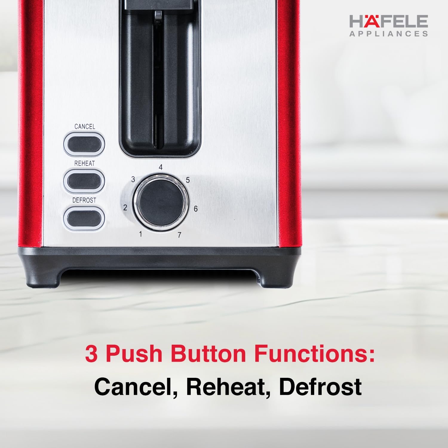 HAFELE  TOASTER  AMBER RED (535. 43 .550)