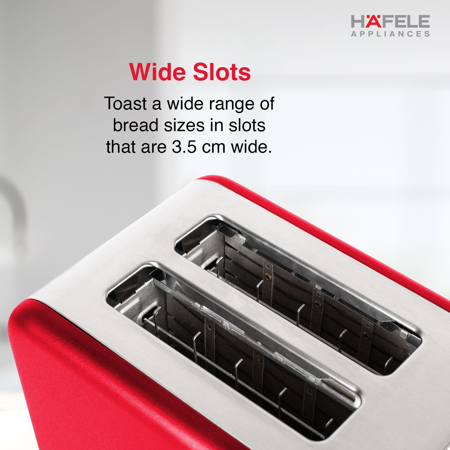 HAFELE  TOASTER  AMBER RED (535. 43 .550)